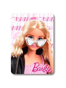 Флисовое одеяло Барби - идеальное мягкое одеяло для поклонников Барби в розовом цвете. Barbie