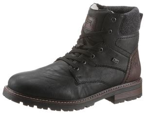 Ботинки на шнуровке Rieker, черный