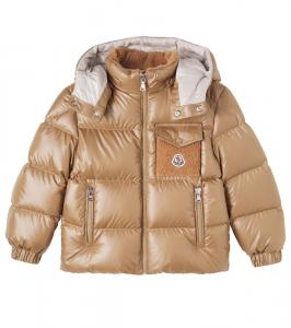 Пуховик Yule Moncler Enfant, Beige