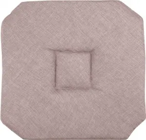 STOF | Подушка для сиденья - BEA - 40x40 см - Пудровый - Элегантная обивка - Устойчивая и удобная