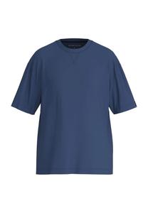 Верх пижамы M&M из хлопка с декоративной строчкой Tom Tailor, синий