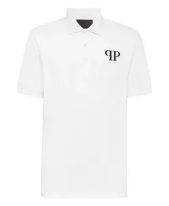 Футболка-Поло ss iconic plein Philipp Plein, белый