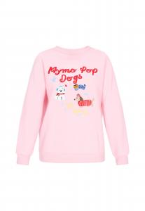 MYMO Свитшот 'Pop' в цвете Rose