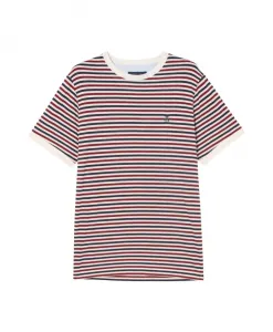 Полосатая футболка из смесовой хлопковой ткани Brooks Brothers, мультиколор