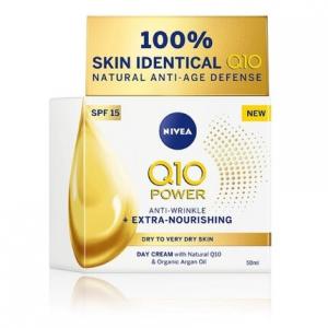 Q10 Power против морщин + экстрапитательный дневной крем Spf15, Nivea