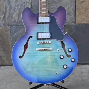 Epiphone ES-335 Фигурная, Blueberry Burst