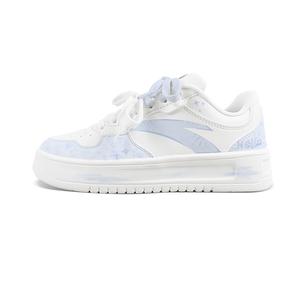 ANTA Комфортные противоскользящие износостойкие низкие кроссовки для скейтбординга унисекс синего цвета