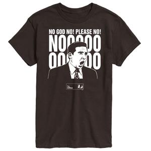 Мужская футболка The Office No God Please No Tee Licensed Character