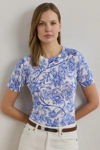 Льняной свитер Lauren Ralph Lauren, белый