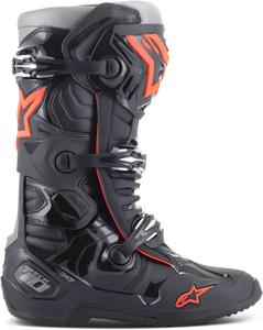 Мужские ботинки Alpinestars Tech 10, Black/Red Fluo