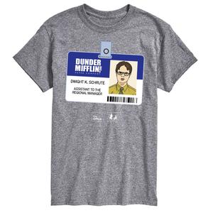 Мужская футболка с логотипом The Office Dwight Schrute Licensed Character