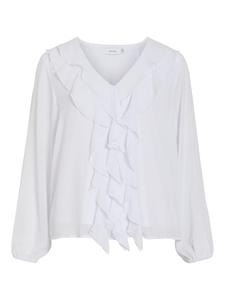 Топ с длинными рукавами в цвете Белоснежка Vila