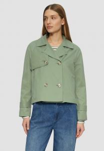 Блейзер MIT RAGLANÄRMELN IM RELAXED FIT s.Oliver, зеленый