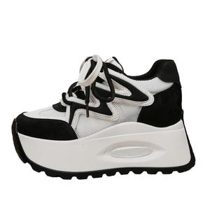 Forest Princess Низкие массивные кроссовки, увеличивающие рост, женские, черные