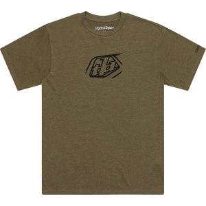 Футболка Troy Lee Designs Short-Sleeve Troy Lee Designs, Badge Olive Heather
