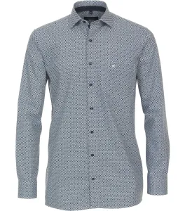 Деловая рубашка CASAMODA "Деловая рубашка CASAMODA принт ", синий