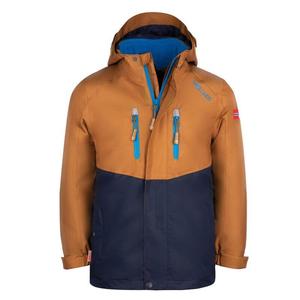 Куртка спортивная Trollkids, цвет bronzierter ocker/navyblau