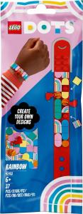 LEGO DOTS, блоки Радужный браслет с подвесками, 41953