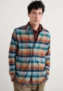 Рубашка фэтомера Seasalt Cornwall, Orange - Root Cellar Light Wade