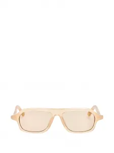 Геометрические солнцезащитные очки JACQUEMUS, бежевый