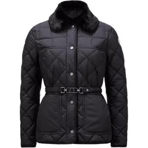 Пуховик женский черный Moncler