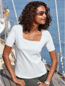 Рубашка с короткими рукавами белого цвета WITT WEIDEN