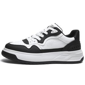 Мужские низкие скейтерские кеды Mulinsen, черно-белые