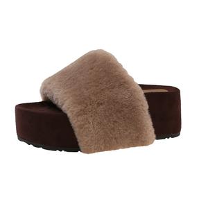 Puppytown Скользоустойчивые износостойкие шлепанцы женские - хаки, цвет Khaki