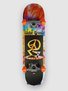 Скейтборд Globe Peace Man Mid 7.6″ Skateboard, spiral dye/black