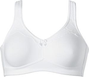 Бюстгальтер без косточек Naturana BH ohne Bügel, белый