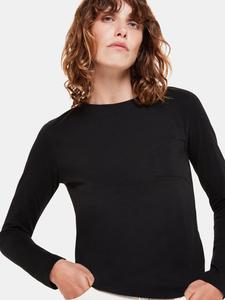 Топ с карманами и круглым вырезом Whistles, черный