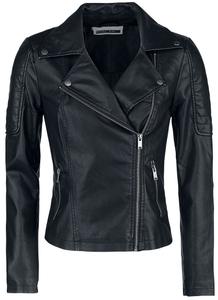 Куртка из искусственной кожи Noisy May NMRebel PU Jacket, черный