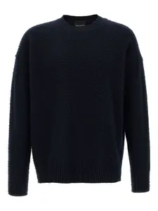 Свитер с круглым вырезом Casentino Roberto Collina, черный