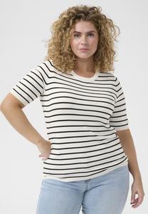 Футболка с принтом KCLIZZY Kaffe Curve, кремовый