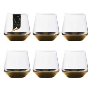 Набор стаканов для воды 350 мл (6 штук) Intirilife, прозрачный