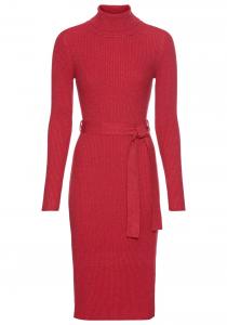 Вязаное платье LAURA SCOTT, цвет mottled red