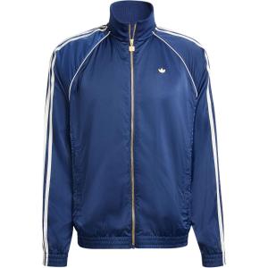 Adidas Вышитый логотип Track Top Adidas Originals, синий
