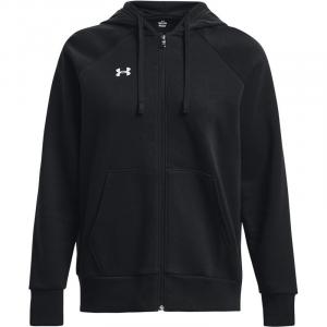 Толстовка с капюшоном ua rival флис fz hoodie Under Armour, черный