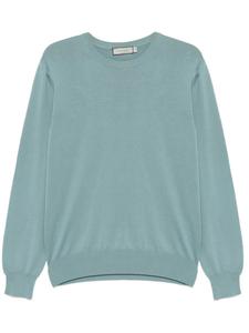 Свитер тонкой вязки Canali, синий