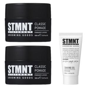Крем для волос grooming goods classic pomade 2er set + gratisprobe Stmnt, количество 1 шт.