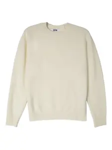 Свитер с круглым вырезом Grifoni, кремовый