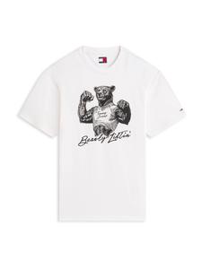 Tommy Jeans Футболка 'BEAR' в белом цвете