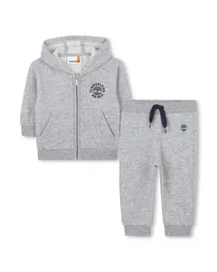 Комплект для малыша серого цвета с длинными рукавами Timberland