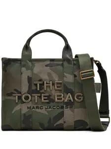Сумка The Medium Camo Jacquard Tote MARC JACOBS, зеленый