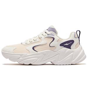 Erke Кроссовки женские низкие Mist Orange Pink, Microcristal White