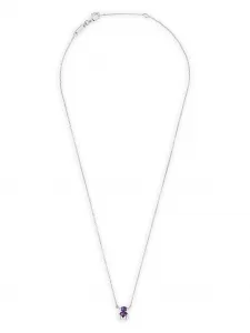 Ожерелье с подвеской в виде медведя TOUS, серебряный