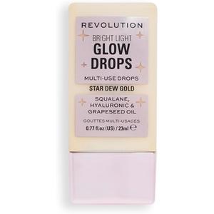 Bright Light Glow Highlighter Drops Illuminating Finish Golden Star Dew 23 мл Makeup Revolution