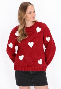 Джемпер myMo Jumper, Red White/Red