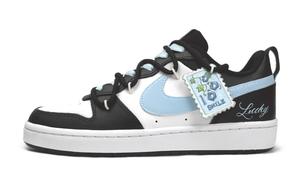 Кроссовки Nike Court Borough Skateboard Shoes Women's Low-Top White