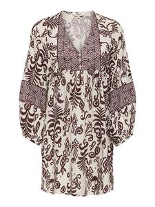 Платье до колена ONLY, бежевый